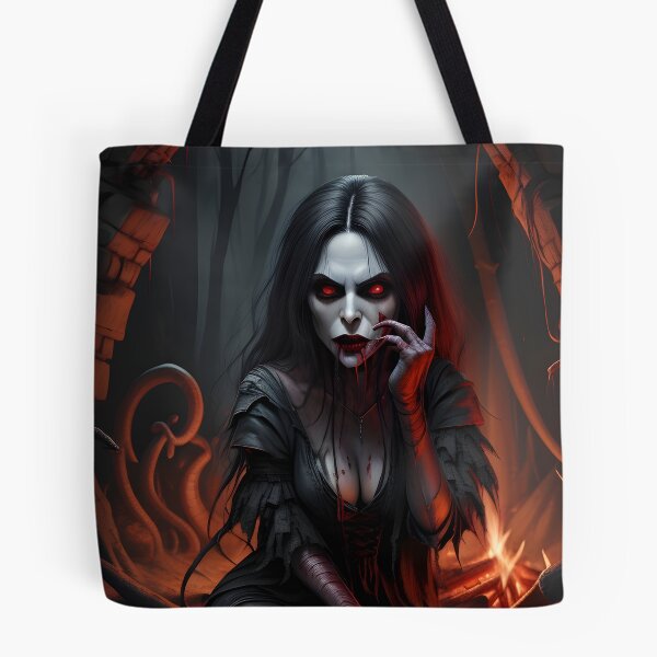 Item preview, Vampiress Kneeling by The Fire designed and sold by DarkJuliettes.