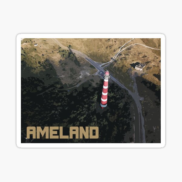Item preview, Travel poster - Ameland in the Netherlands designed and sold by dmjdenise.