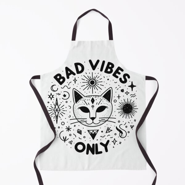 Item preview, Cat Bad Vibes Only designed and sold by DarkDoodlDesign.