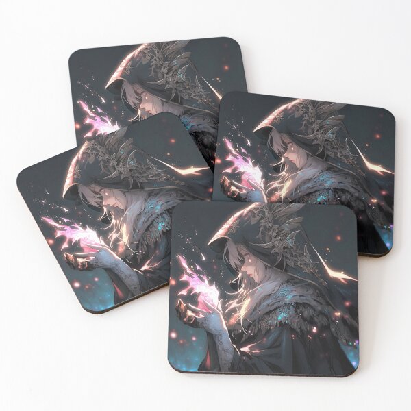 Item preview, Mystical Dark Fantasy Sorceress Anime Girl designed and sold by bubblegoth.