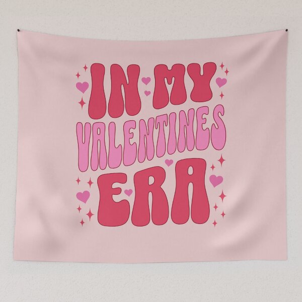 Item preview, In My Valentines Era Cute Retro Aesthetic Funny Valentines Day Back designed and sold by PUFFYP.