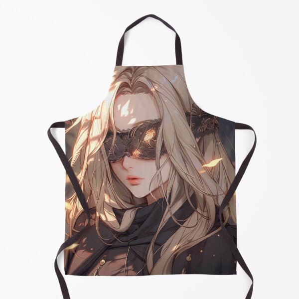 Item preview, Enigmatic Lace Blindfold Mask Anime Girl designed and sold by bubblegoth.