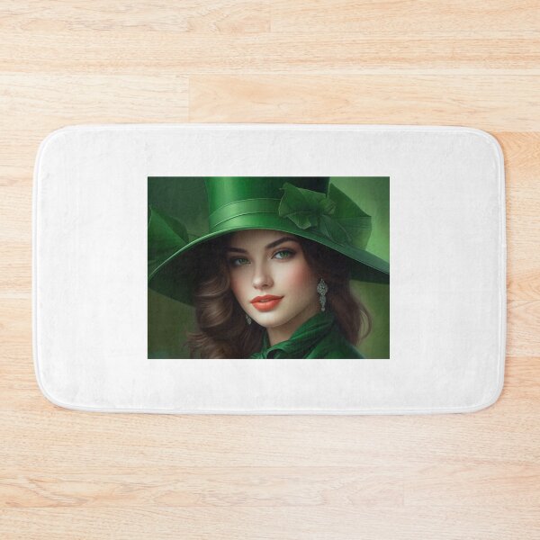Item preview, Lady in a green hat designed and sold by KilianSzmid.
