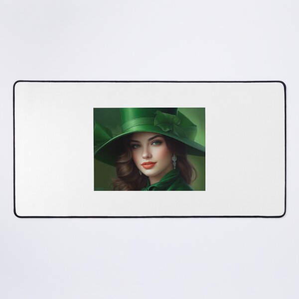 Item preview, Lady in a green hat designed and sold by KilianSzmid.