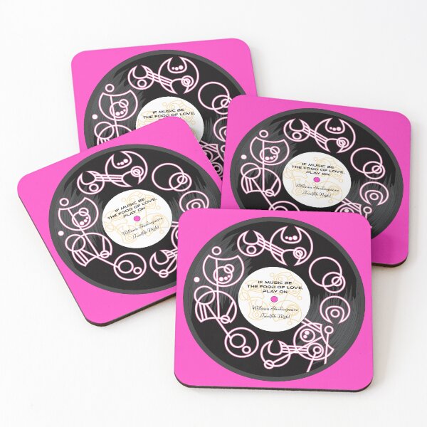 Item preview, If Music Be the Food of Love, Play On - Circular Gallifreyan designed and sold by TimeLady's Closet.