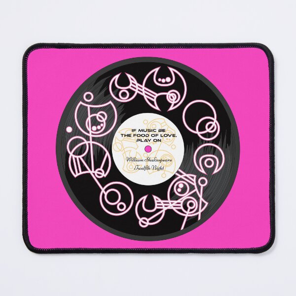 Item preview, If Music Be the Food of Love, Play On - Circular Gallifreyan designed and sold by TimeLady's Closet.