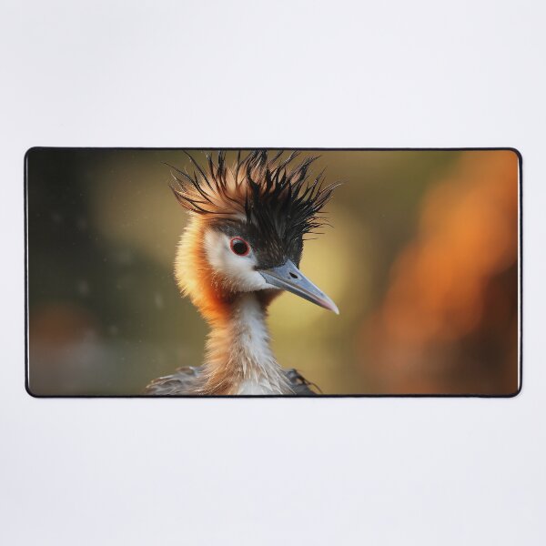 Item preview, Pūteketeke (Australasian crested grebe) designed and sold by Brendon987.