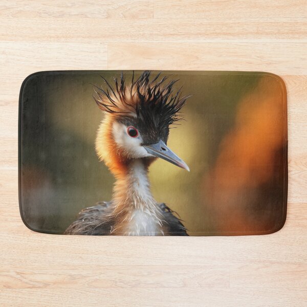 Item preview, Pūteketeke (Australasian crested grebe) designed and sold by Brendon987.