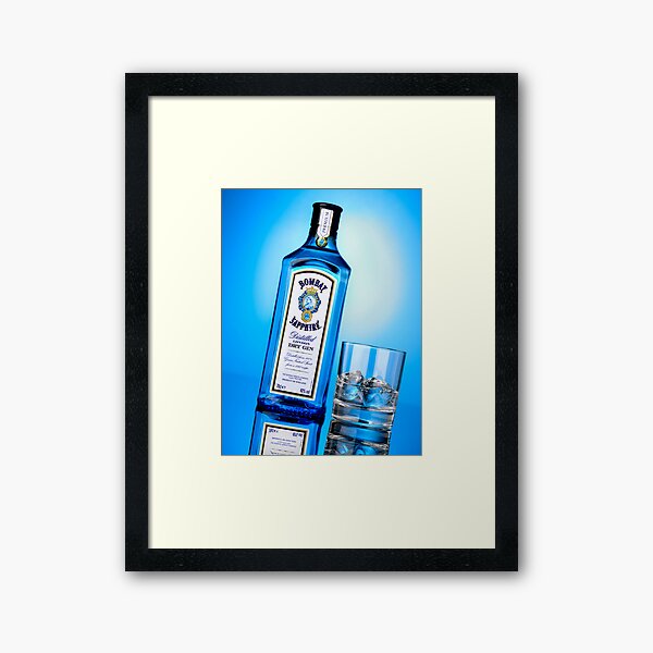Advertising - Bombay Sapphire Framed Art Print