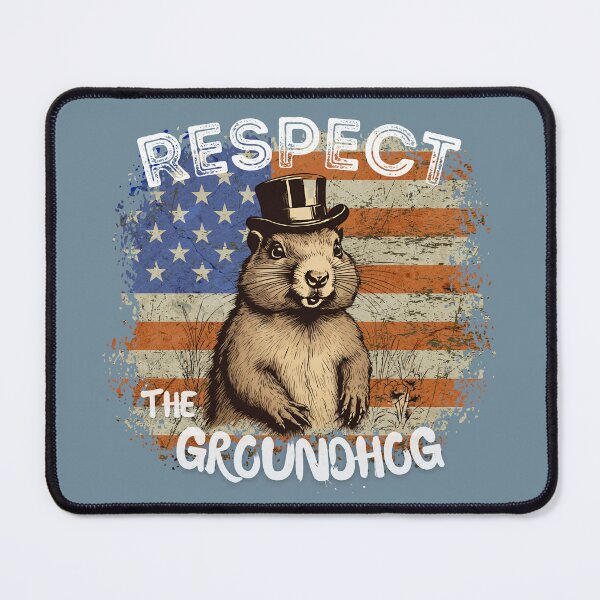 Item preview, Respect The Groundhog designed and sold by AOCollections.