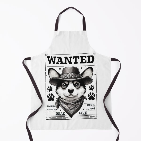 Item preview, Wanted Corgi designed and sold by UnrealQuake.