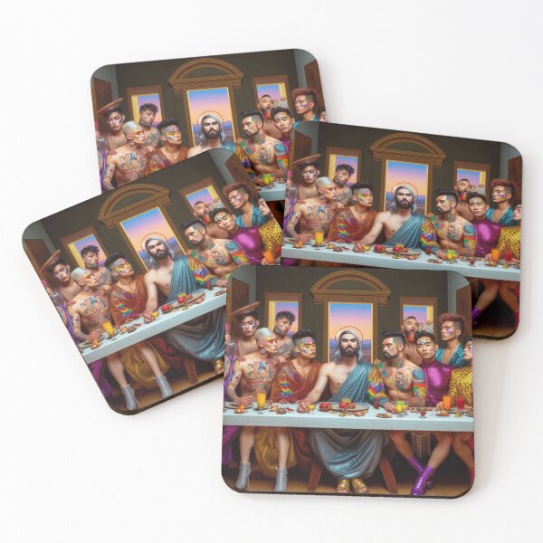 Item preview, The Last Queer Supper designed and sold by FakeWorldCult.