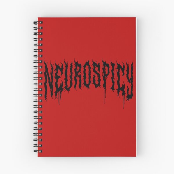 Item preview, Neurospicy Heavy Metal Font Funny Neurodiversity Gift Autism Pride ADHD designed and sold by PUFFYP.