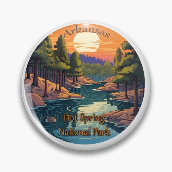 Item preview, Arkansas - Hot Spring National Park designed and sold by NickKnackGarage.