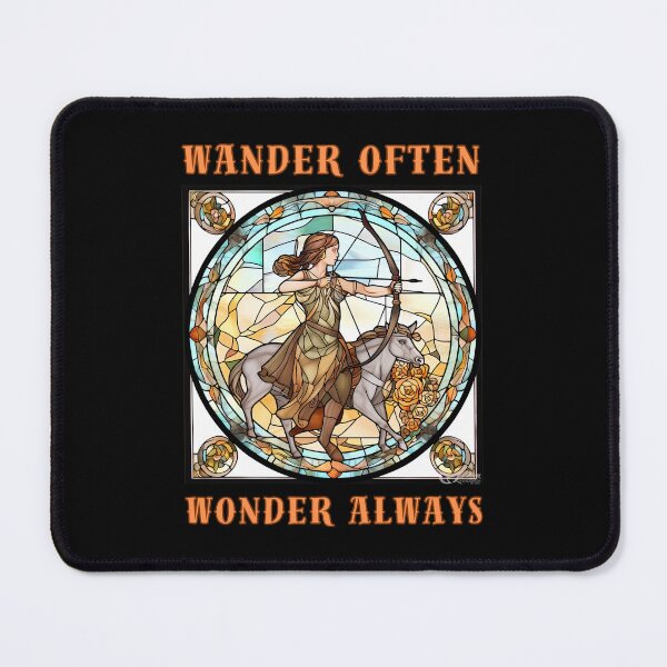 Item preview, Wander Often, Wonder Always. sagittarius november designed and sold by ZodiacWonders.