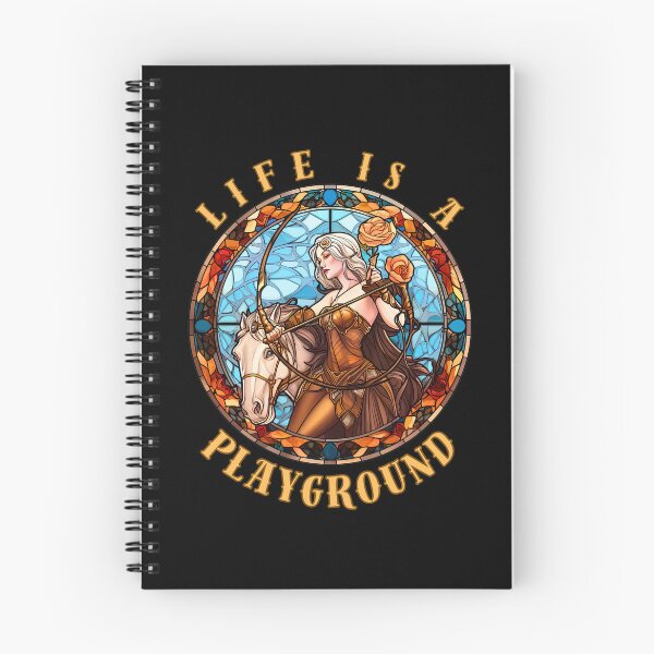 Item preview, Life Is A Playground. sagittarius sign designed and sold by ZodiacWonders.