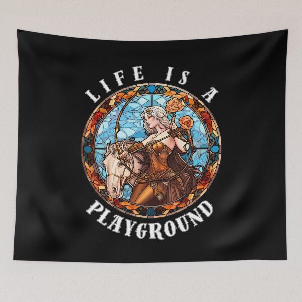 Item preview, Life Is A Playground designed and sold by ZodiacWonders.