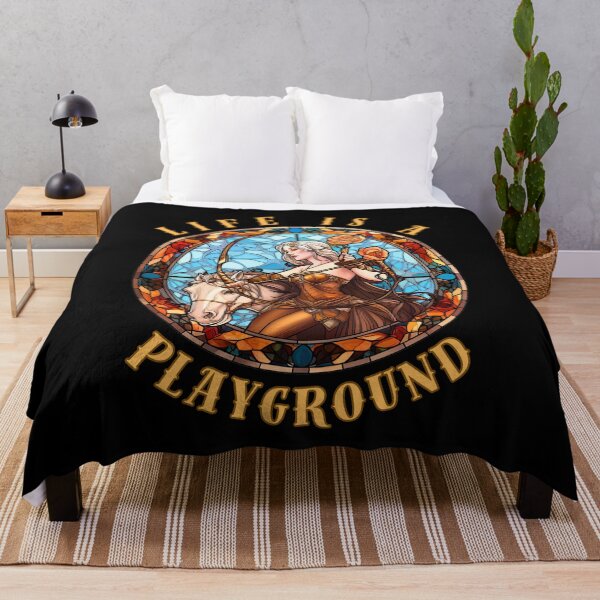 Item preview, Life Is A Playground. sagittarius sign designed and sold by ZodiacWonders.