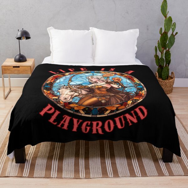 Item preview, Life Is A Playground. sagittarius astrology designed and sold by ZodiacWonders.