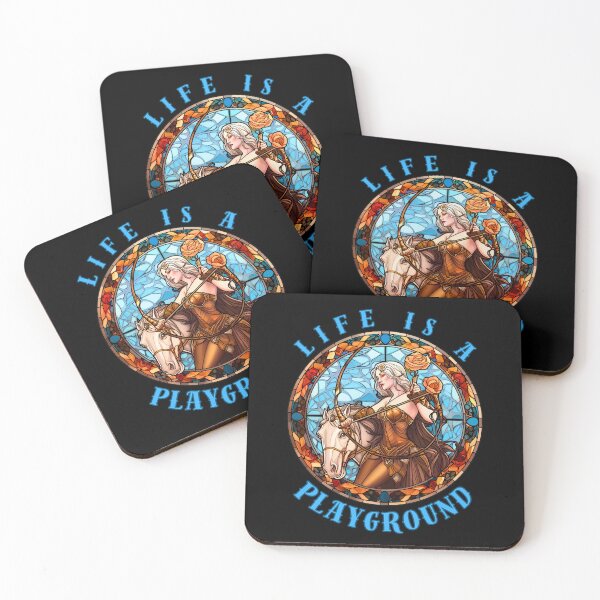 Item preview, Life Is A Playground. sagittarius constellation designed and sold by ZodiacWonders.