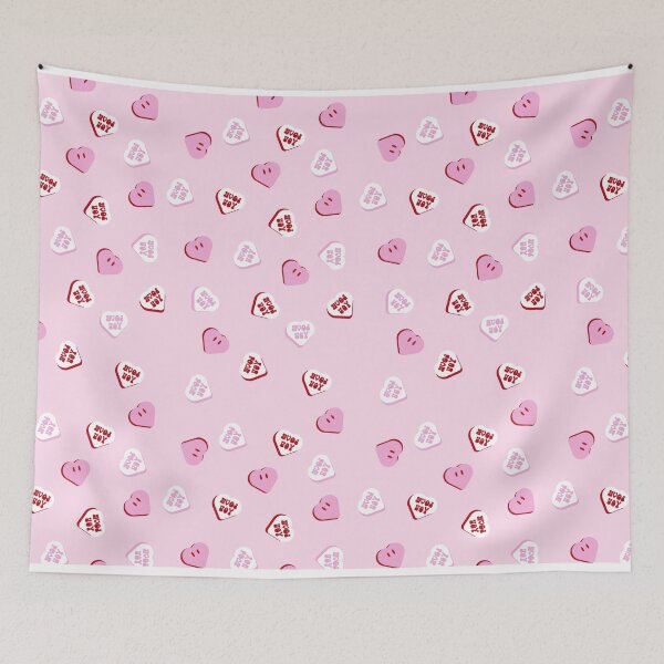 Item preview, Retro Groovy Valentines Day Seamless Pattern, Smiley face Seamless Pattern, Love Seamless Pattern designed and sold by graphicmeyou.