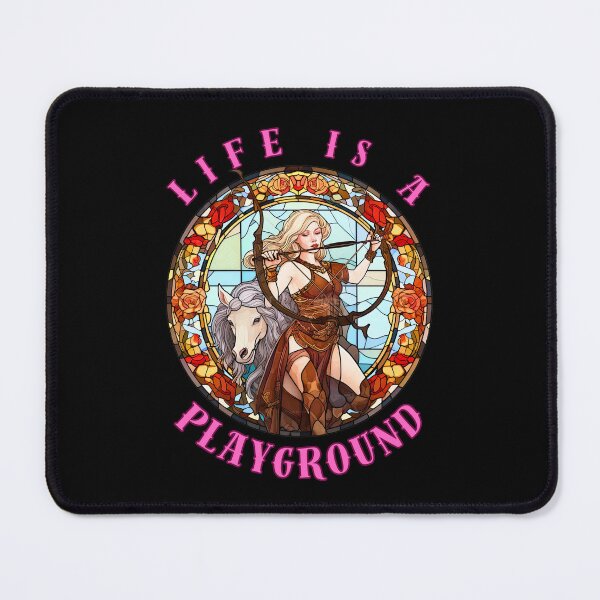 Item preview, Life Is A Playground. cute sagittarius designed and sold by ZodiacWonders.