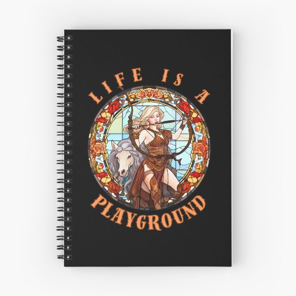 Item preview, Life Is A Playground. sagittarius november designed and sold by ZodiacWonders.