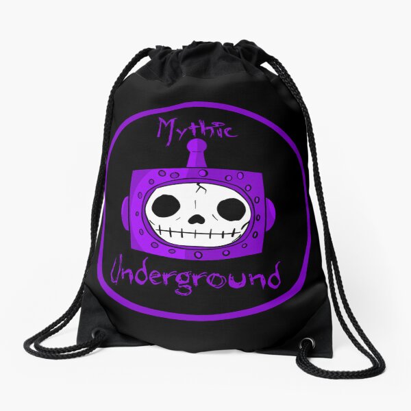 Aperçu de l'œuvre Logo Skullbot du cercle souterrain mythique créée et vendue par MythicMadness.