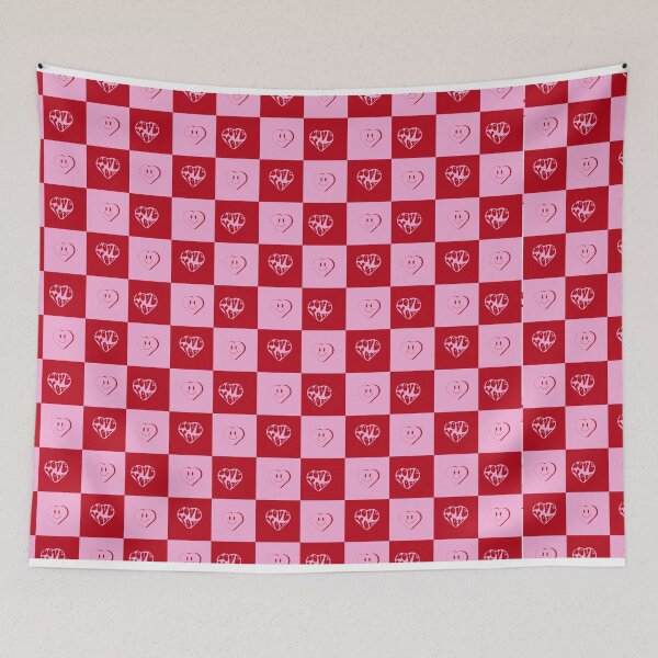 Item preview, Retro Groovy Valentines Day Seamless Pattern designed and sold by graphicmeyou.