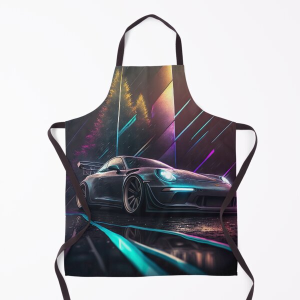 Item preview, Luminous GT3 Abstract: Porsche-Inspired Neon Art designed and sold by iQuorra.