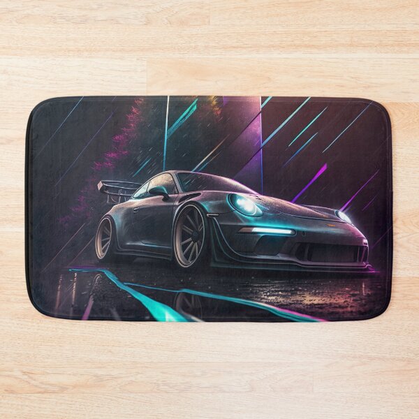 Item preview, Luminous GT3 Abstract: Porsche-Inspired Neon Art designed and sold by iQuorra.