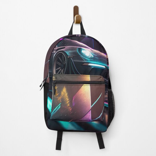 Item preview, Luminous GT3 Abstract: Porsche-Inspired Neon Art designed and sold by iQuorra.
