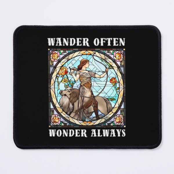 Item preview, Wander Often, Wonder Always designed and sold by ZodiacWonders.