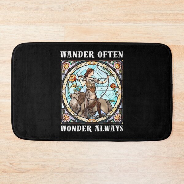 Item preview, Wander Often, Wonder Always designed and sold by ZodiacWonders.