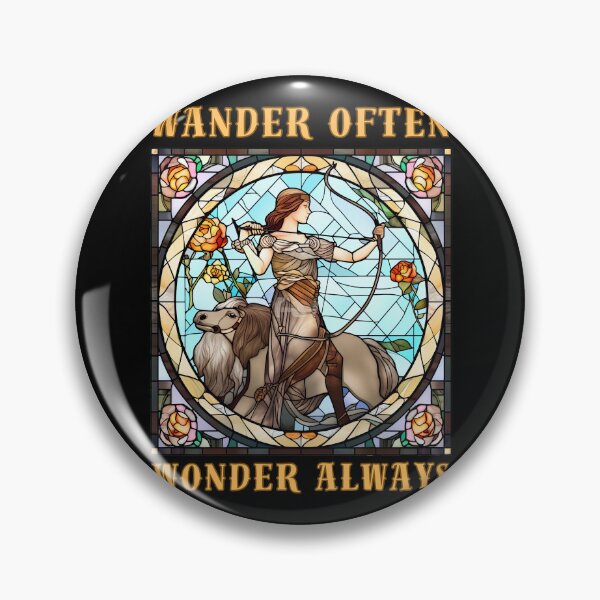 Item preview, Wander Often, Wonder Always. sagittarius sign designed and sold by ZodiacWonders.