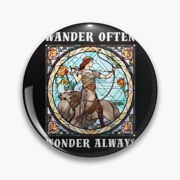 Item preview, Wander Often, Wonder Always designed and sold by ZodiacWonders.