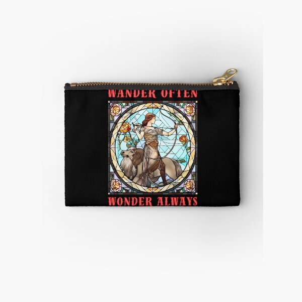 Item preview, Wander Often, Wonder Always. sagittarius astrology designed and sold by ZodiacWonders.