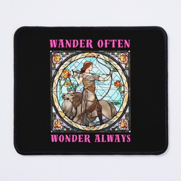 Item preview, Wander Often, Wonder Always. sagittarius zodiac designed and sold by ZodiacWonders.