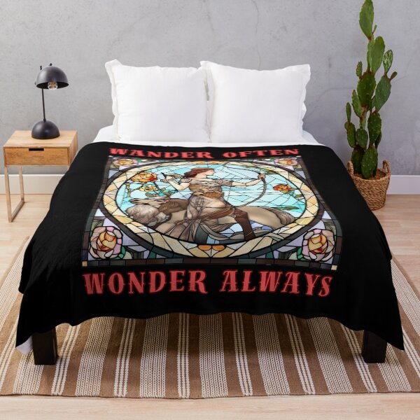 Item preview, Wander Often, Wonder Always. sagittarius astrology designed and sold by ZodiacWonders.
