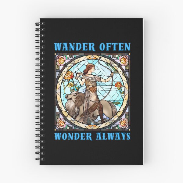 Item preview, Wander Often, Wonder Always. sagittarius constellation designed and sold by ZodiacWonders.