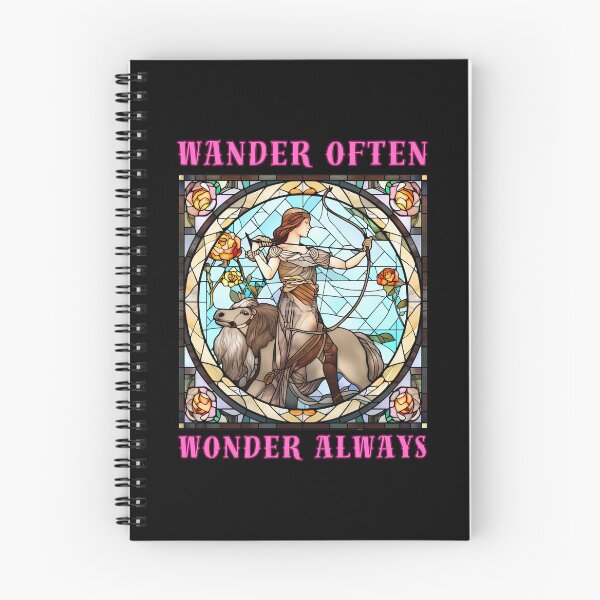Item preview, Wander Often, Wonder Always. sagittarius zodiac designed and sold by ZodiacWonders.