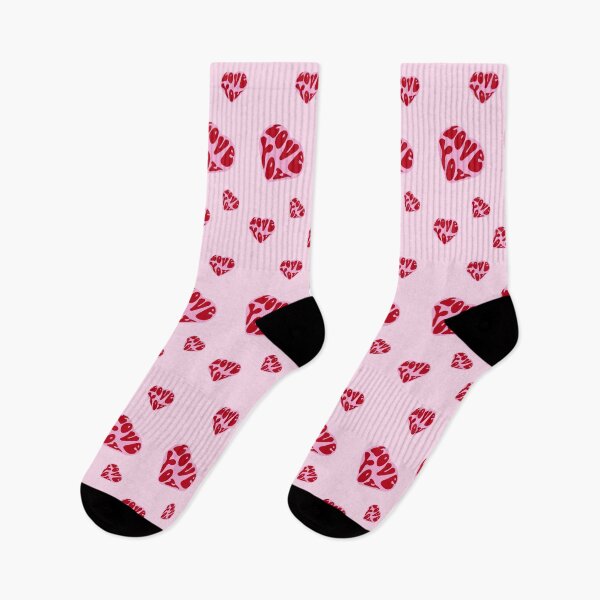 Artikelvorschau, Retro-Groovy-Valentinstag-nahtloses Muster, Liebes-nahtloses Muster entworfen und verkauft von graphicmeyou.