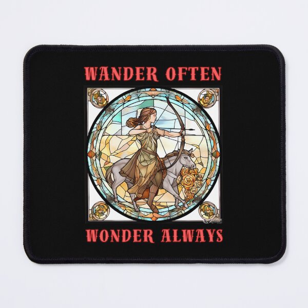 Item preview, Wander Often, Wonder Always. sagittarius lovers designed and sold by ZodiacWonders.