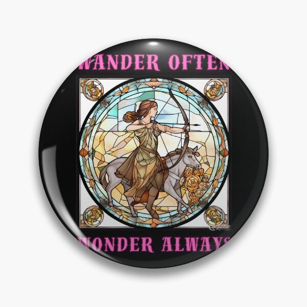 Item preview, Wander Often, Wonder Always. cute sagittarius designed and sold by ZodiacWonders.