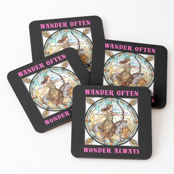 Item preview, Wander Often, Wonder Always. cute sagittarius designed and sold by ZodiacWonders.