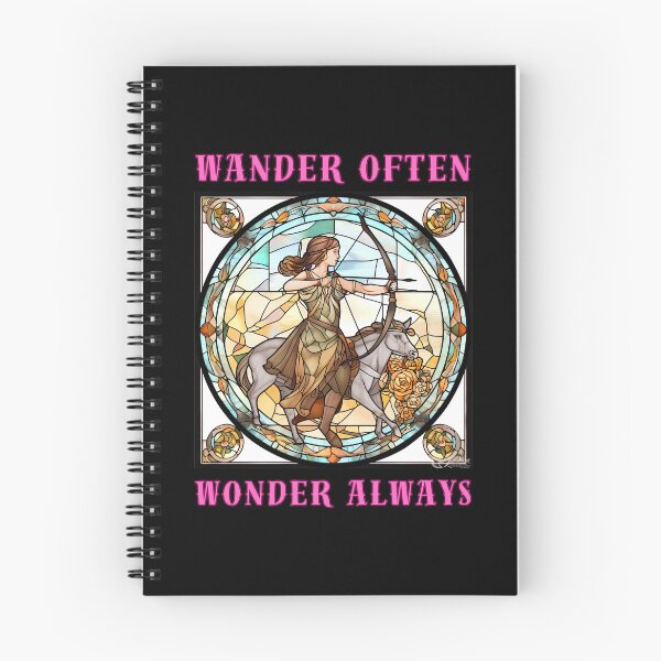 Item preview, Wander Often, Wonder Always. cute sagittarius designed and sold by ZodiacWonders.