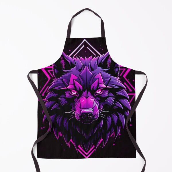 Item preview, Purple And Pink Wolf  designed and sold by Gabriela McDaniel.