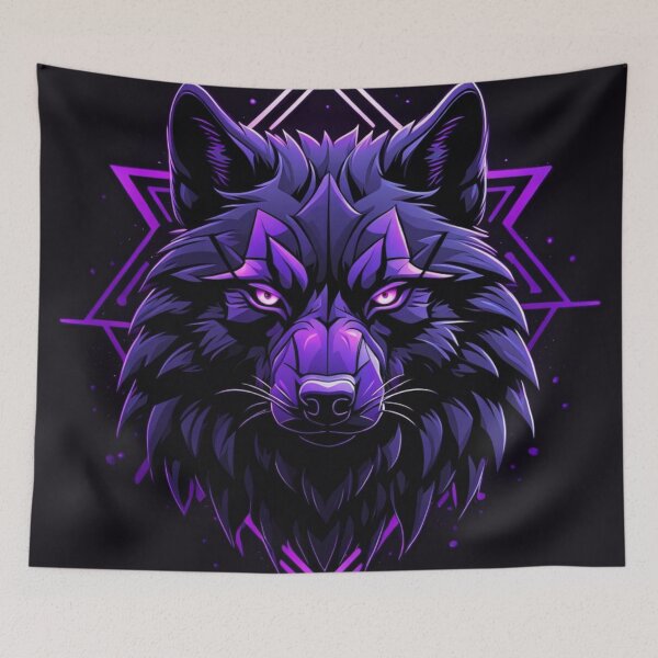 Item preview, Purple Wolf  designed and sold by Gabriela McDaniel.