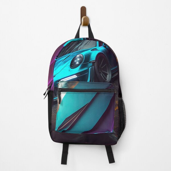 Item preview, Neon Elegance: Abstract Porsche GT3 Inspiration designed and sold by iQuorra.
