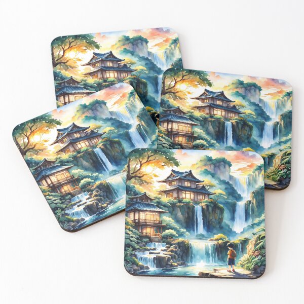Item preview, Dream Houses By Waterfall designed and sold by Gabriela McDaniel.